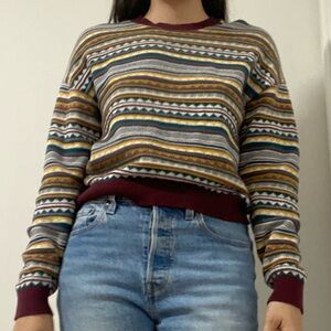 Twik Funky Colorful Patterned Sweater